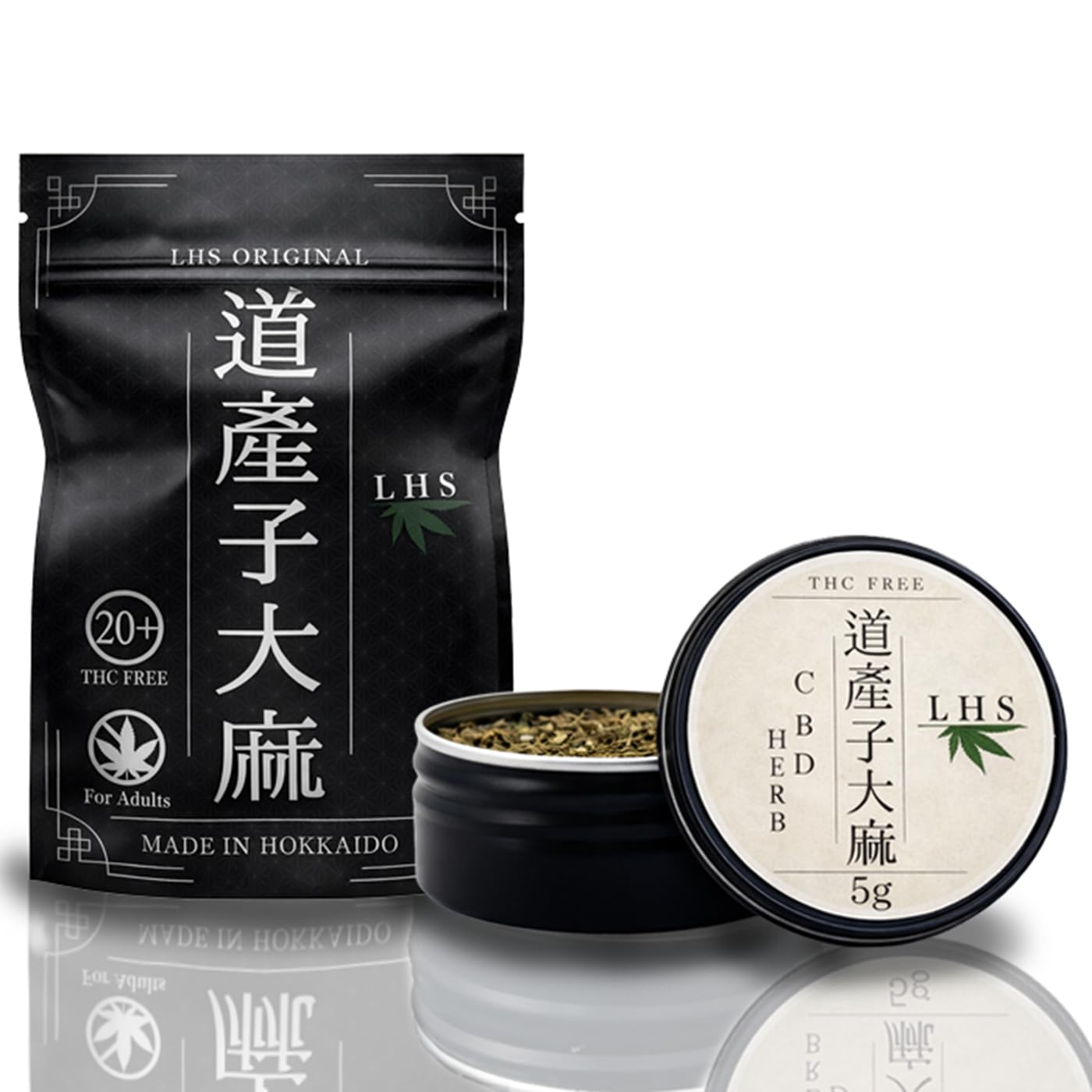 Amazon | 道産子大麻 CBD ハーブ 5g 2000mg 配合 道産子大麻風味